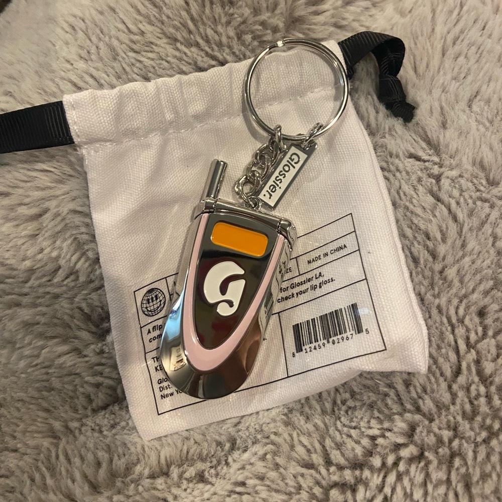 Glossier LA Keychain
